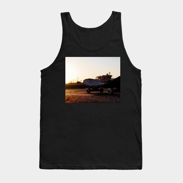 Skateboard Tank Top by Drmb